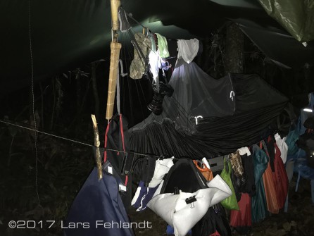Camp im Regenwald - Long Unai