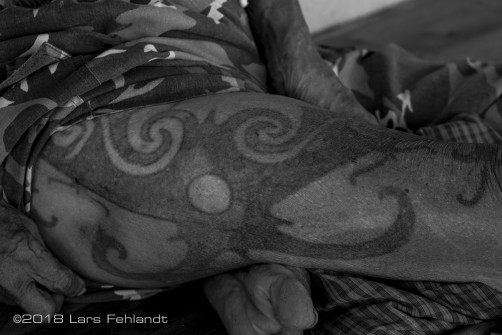 Punan-Vuhang Tattoo, Borneo / Sarawak