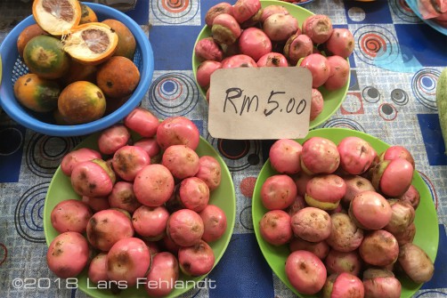 Engkala "fruit", Kapit Market