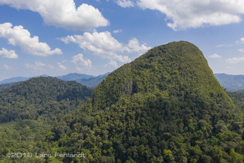 Cave Mountain in South Sarawak / Borneo