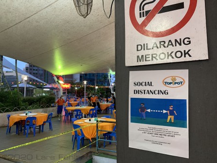 Top Spot Kuching Covid19 - social disctancing
